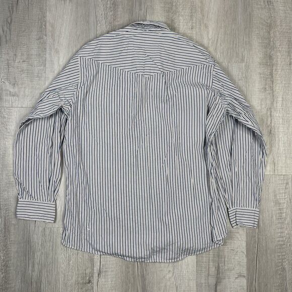 LUCCHESE Classics Men's 17-35 Vintage Stripped Long-Sleeve Button-Down Shirt X - Picture 10 of 10
